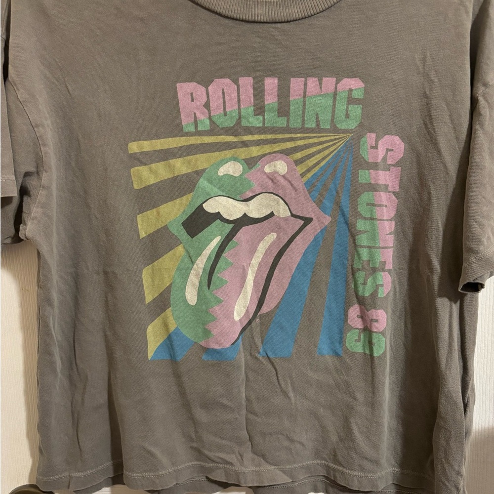 🩶 Preloved Rolling Stones 89 Medium Shirt 👄